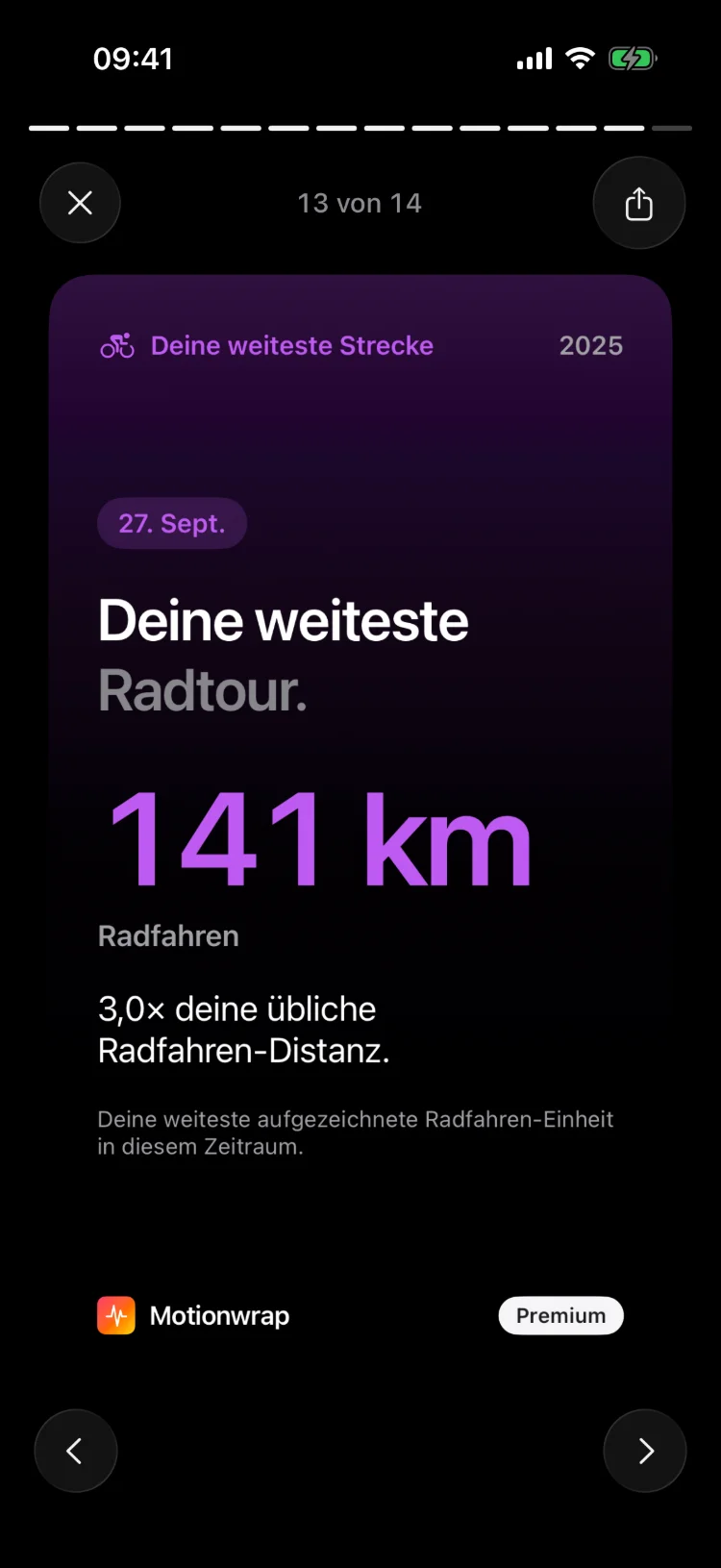 Deine Bestleistungen, automatisch gefunden.