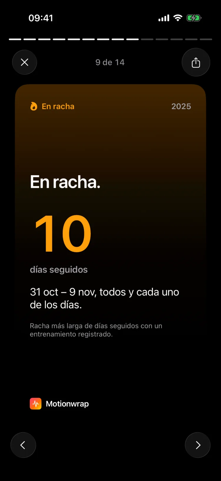 Un ritmo que se ve.